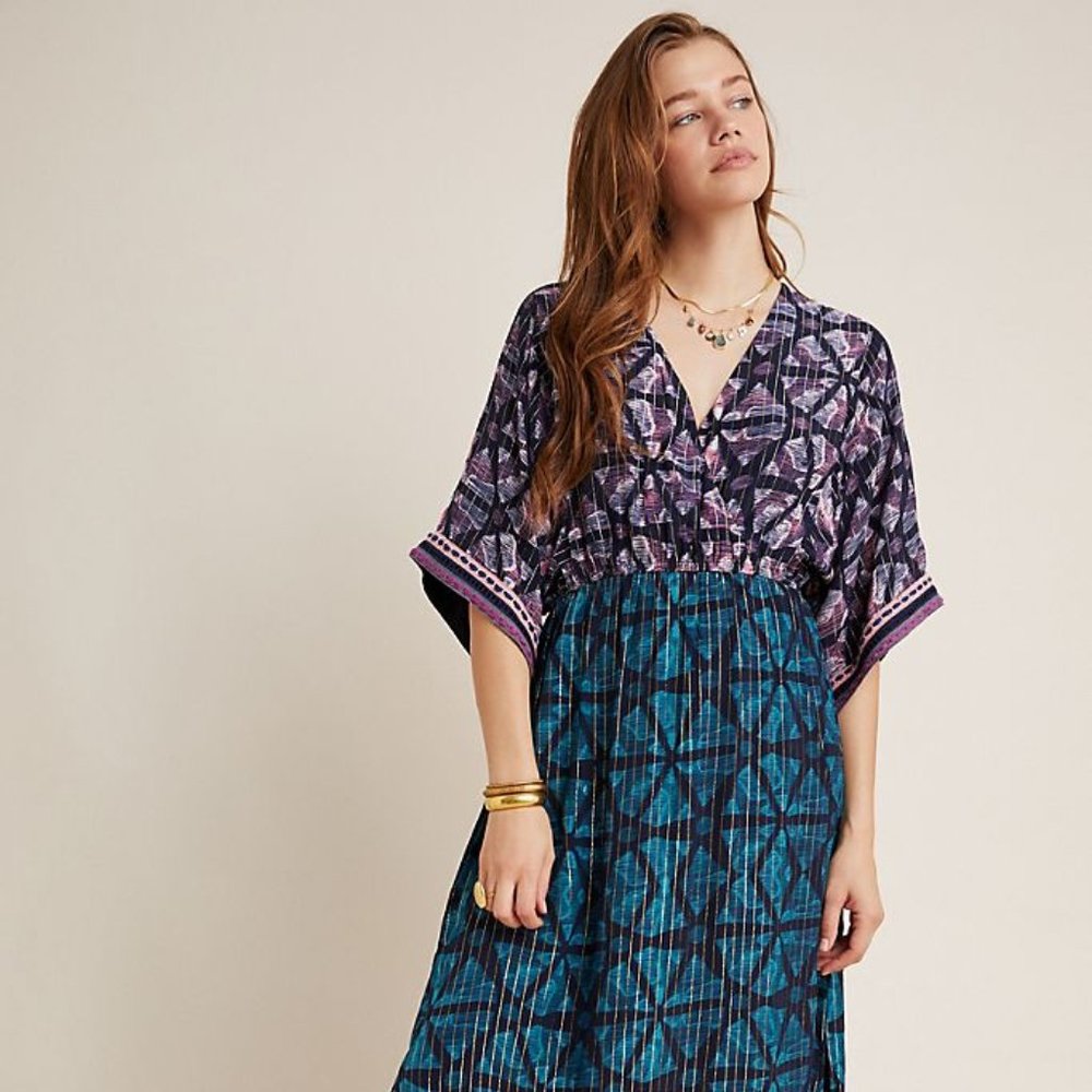 Lisette Shimmer Maxi Dress
